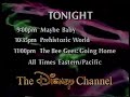 Tonight On The Disney Channel Promo January 18 1992