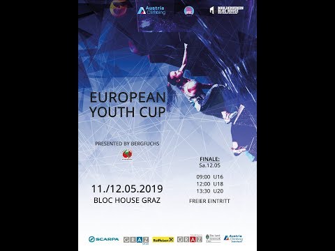 EUROPEAN YOUTH CUP BOULDERING 2019 | Qualification Part I
