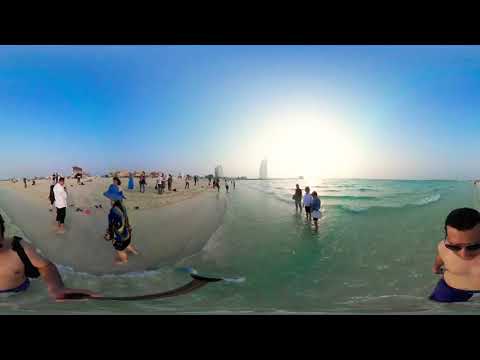Jumeirah Beach Dubai Walk.