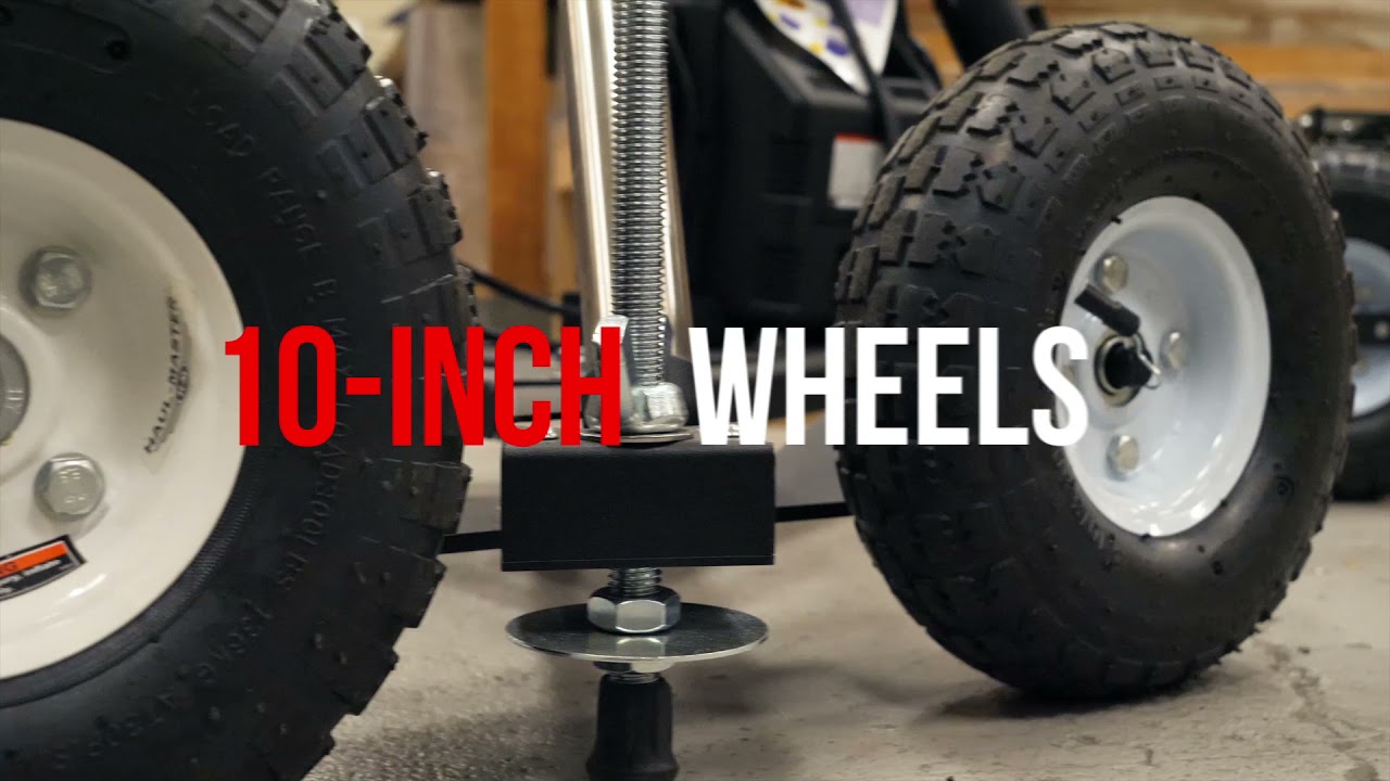 JMI Motorized Wheeley Bar in motion — click to watch the demonstration video