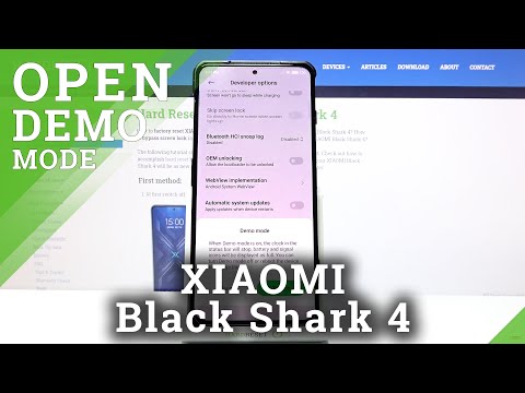 How to Activate Demo Mode on XIAOMI Black Shark 4 – Enable Floor / Kiosk Mode