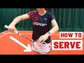 Backhand Serve Like A PRO Step By Step Tutorial