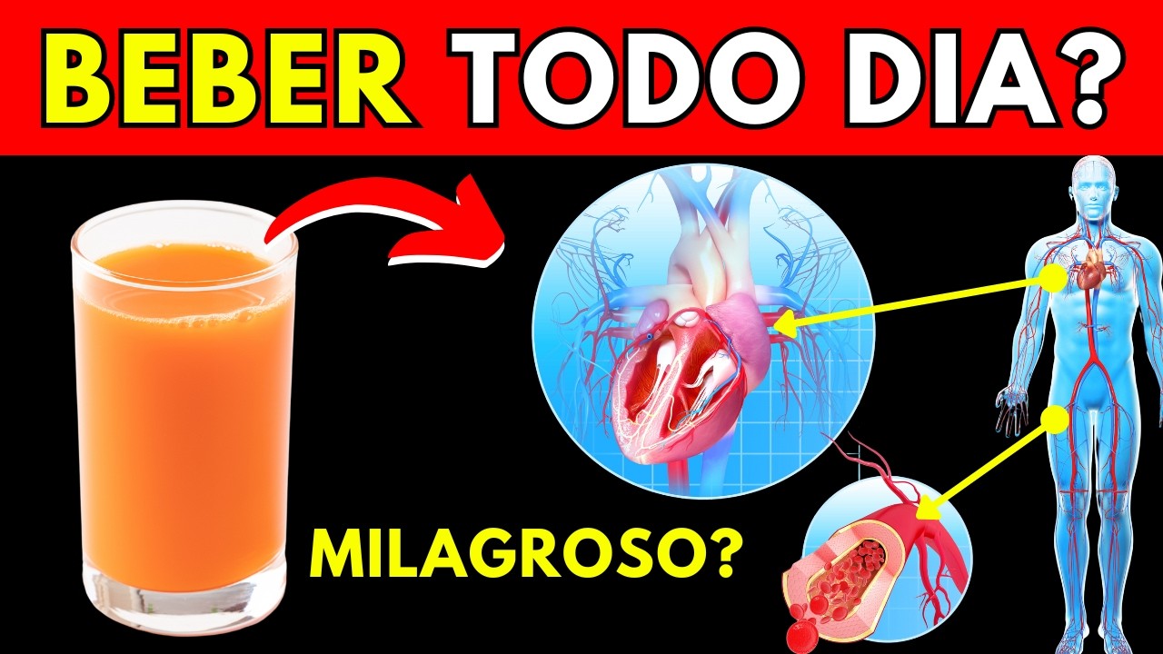 BEBA SUCO DE CENOURA TODOS OS DIAS E VEJA O QUE ACONTECE COM SEU CORPO | 8 BENEFÍCIOS COMPROVADOS