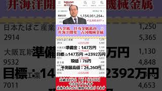 #日本株 #株初心者 #株式投資 #投資の勉強 #資産運用 #お金の勉強 #資産形成 #配当金活 #長期投資 #日本株投資 #youtubeshorts   #投資