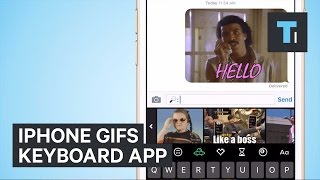 iPhone Gifs Keyboard App — How It Works