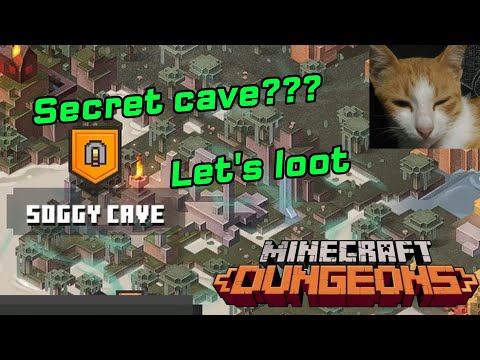 Soggy Cave Madness! What's Inside?? | Minecraft Dungeons