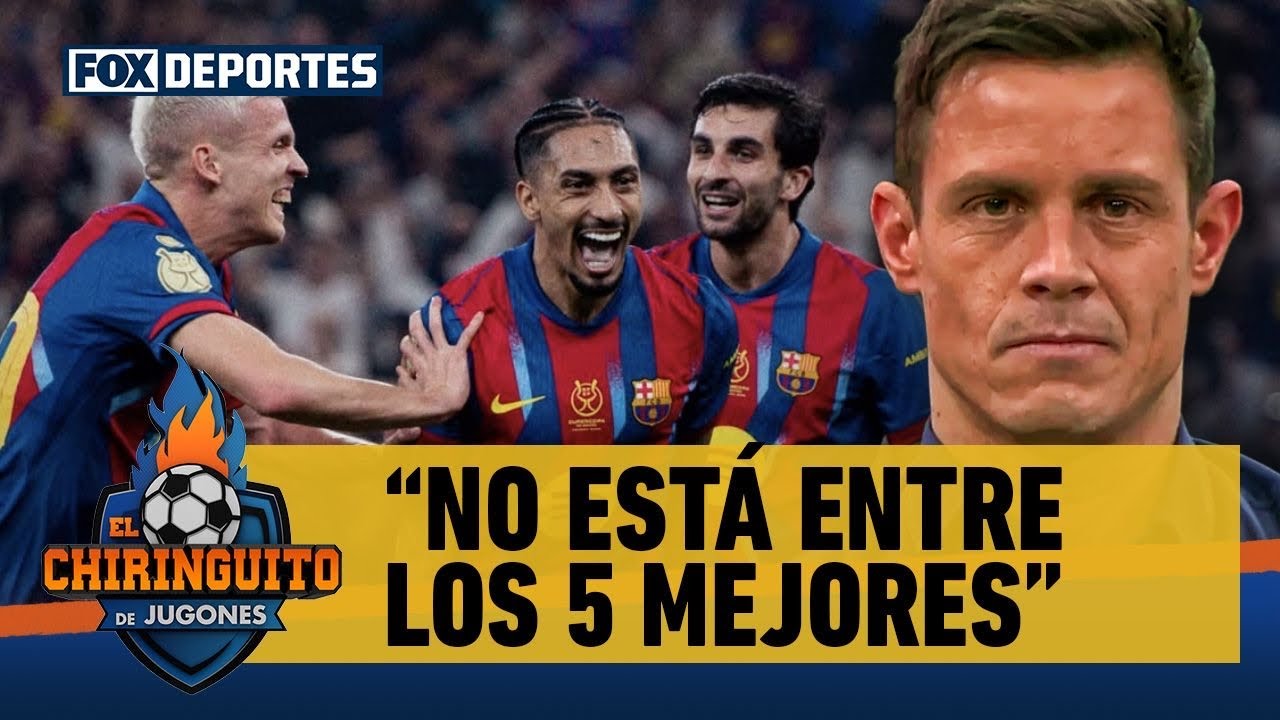 😳💥 “NO ESTÁ ENTRE LOS 5 MEJORES”, Edu Aguirre no se guardó nada. | El Chiringuito