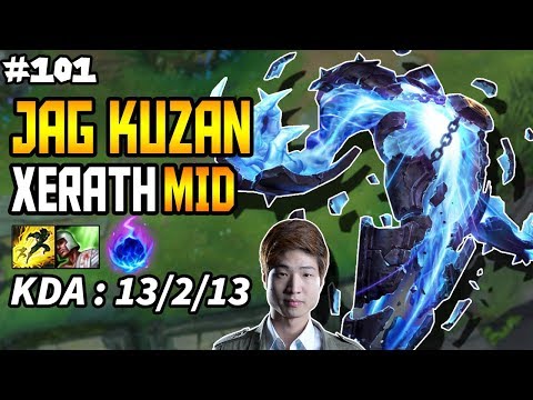 JAG Kuzan Xerath vs Ziggs mid - Korea Challenger