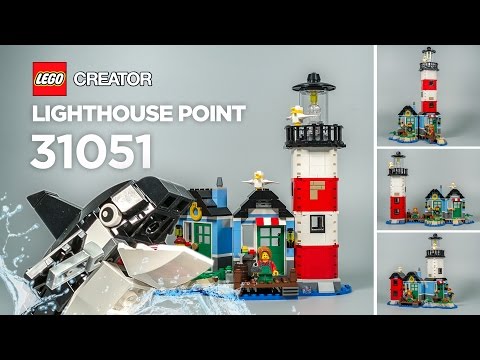 Vidéo LEGO Creator 31051 : Le phare