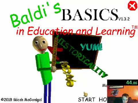 Baldi's Basics 1.3.2 7/7 Notebook WR (2:32.38)
