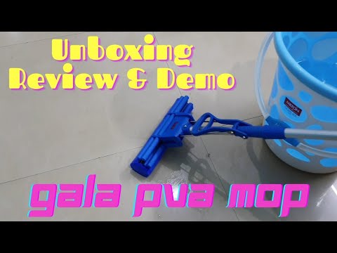 Gala PVA Floor Plastic Mop | Unboxing, Review and Demo |TechTonicsHindi