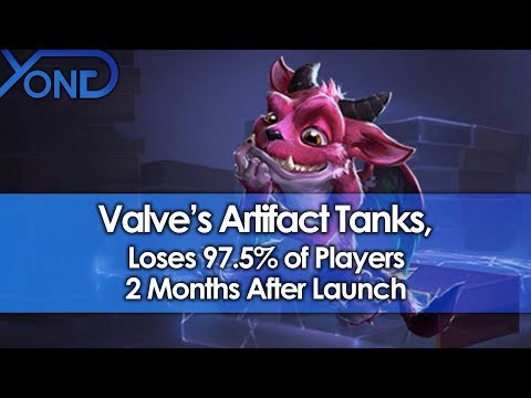 Valve's Artifact Tanks, Loses 97.5% of Players 2 Months After Launch