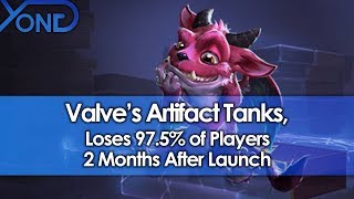 Valve's Artifact Tanks, Loses 97.5% of Players 2 Months After Launch