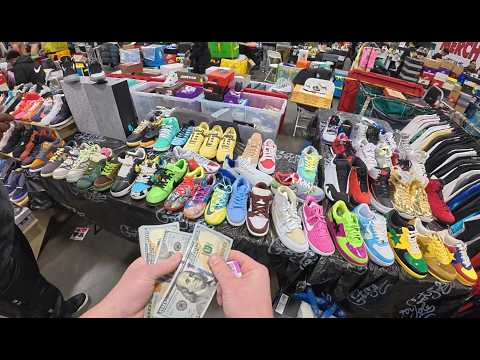 CASHING OUT $10K ON RARE SNEAKERS AT NEW YORK GOT SOLE! COIN FLIP TURNED INTO A ROBBERY!