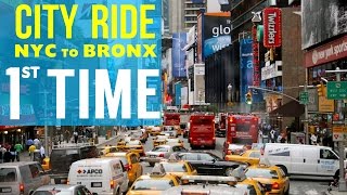 NYC Cycling to the Bronx. My first commute from work. Simplee Fit