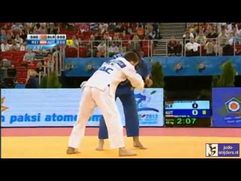 Judo 2013 European Championships Budapest: Shershan (BLR) - Reiter (AUT) [-66kg]