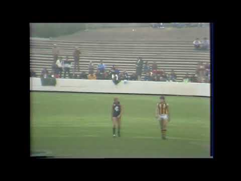Gavin Exell Cam No. 42 - First Quarter - 1983 Reserves - Round 9 - Carlton vs Hawthorn Time Capsule