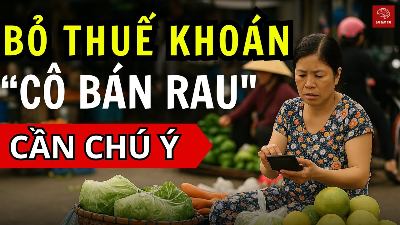 Bỏ Thuế Khoán: Hộ Kinh Doanh Sắp Thành Doanh Nghiệp? | Cuộc Cách Mạng Thuế Bắt Đầu Từ 01/06/2025