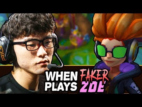 The True 1v9 - When Faker Plays Zoe (Runes, Items, Strategy etc) League of Legends