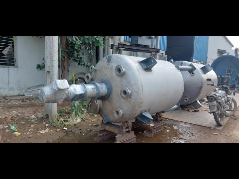 Stainless Steel Pressure Vessel With Stirred