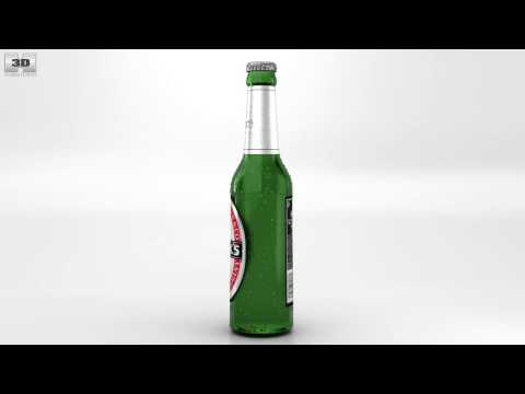 Becks Beer Bottle 3D model by 3DModels.org