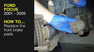 Ford Focus (2001 - 2005) -  Front brake pads renewal