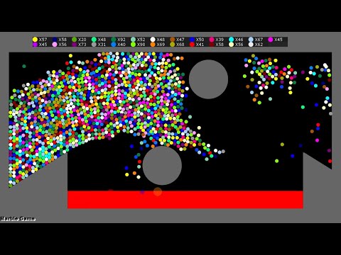 Survival Proliferation 53 - Marble Race in Algodoo