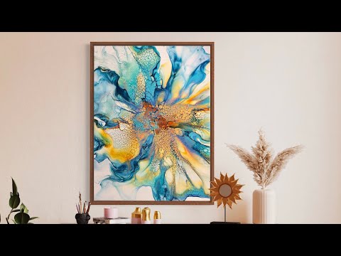 447.  AMAZING! Cells And Lacing For Days!  MUST WATCH! / fluid art