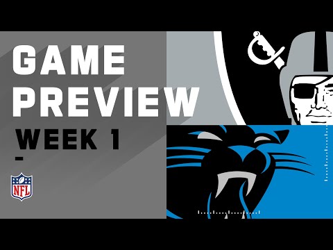 Las Vegas Raiders vs. Carolina Panthers Week 1 NFL Game Preview