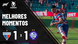 FORTALEZA NÃO APROVEITA EXPULSÃO E EMPATA COM IGUATU NO CAMPEONATO CEARENSE!