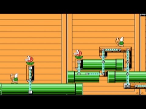 Super Mario Maker ⚡️ Snake Man's Stage ⚡️ by Yosef