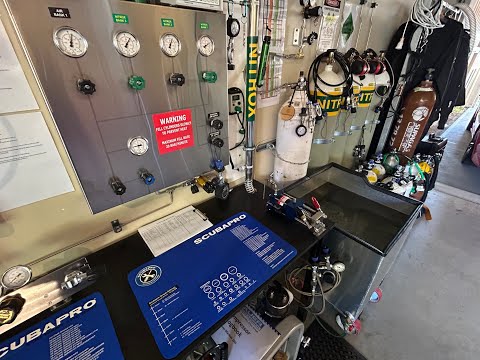 Inside my Scuba Fill Station at Home! | Air, Nitrox & Tech Diving Gas Blending Setup