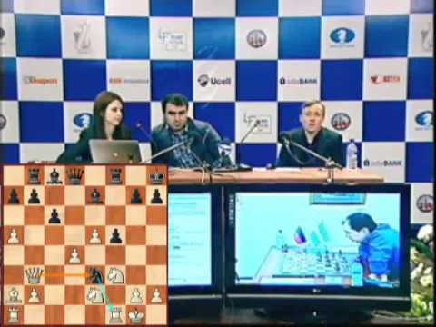 Round 8: Mamedyarov - Ponomariov