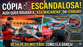 GRANDE EFEITO AERODINÂMICO! AUDI VAI COPIAR ASA MACARENA TRASEIRA DA FERRARI!