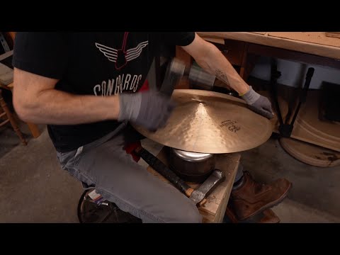 Modifying a K Con Ride Cymbal - Timothy Roberts Cymbals
