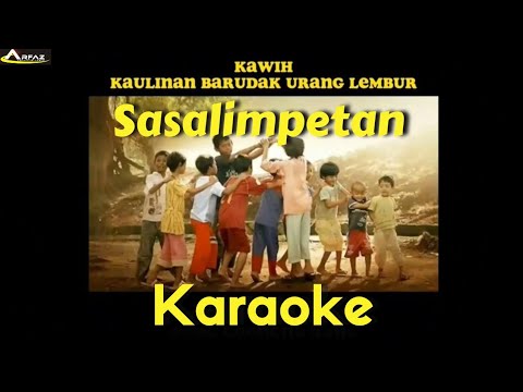 Sasalimpetan (Karaoke) - Kawih Kaulinan Barudak Urang Lembur