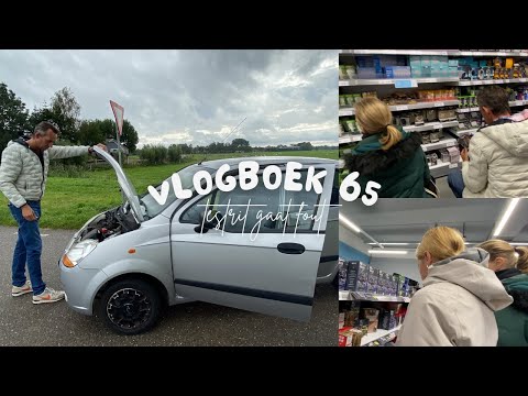 TESTRiT GAAT FOUT, KiJKEN NAAR EEN AUTO & NAAR DE ACTiON || vlogboek 65 || famderooij