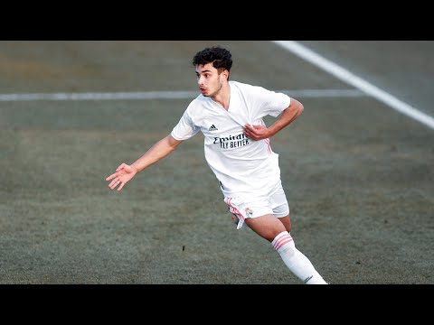 Israel Salazar - Real Madrid Juvenil A (U19) vs Rayo Majadahonda (30/01/2021) | HD