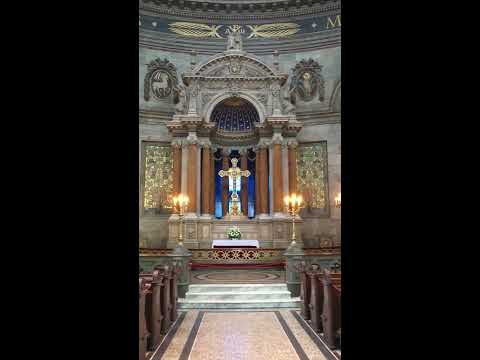 Eric Clark's Travel Videos - Copenhagen, Denmark - Frederik's Church from the Inside - Amazing
