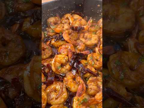 Spanish garlic shrimp