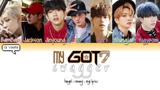 Got7 - My Swagger - Kanji | Romanji | Eng Color Coded Lyrics