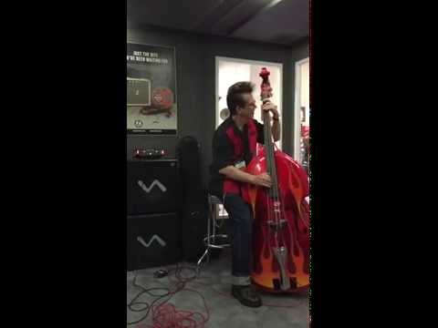 Johnny Hatton with Blaze at NAMM '15