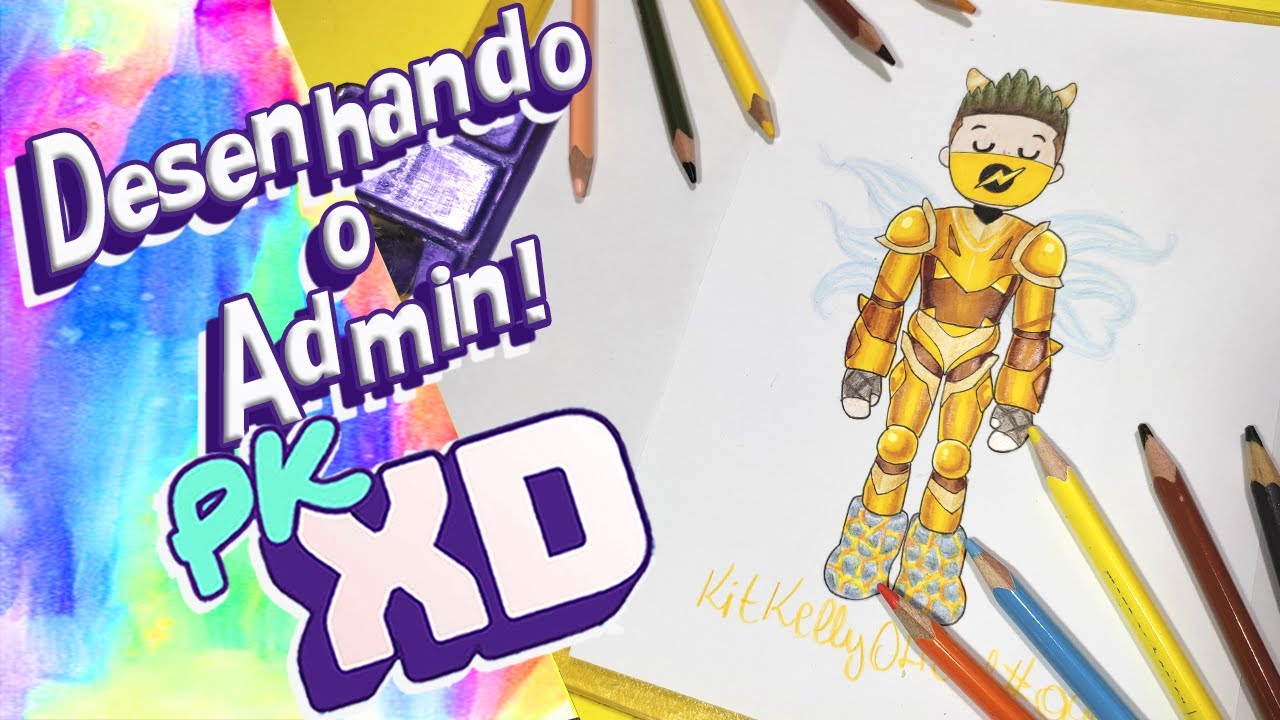 COMO DESENHAR O ADMIN @PKXDUniverse \ ATUALIZADO!