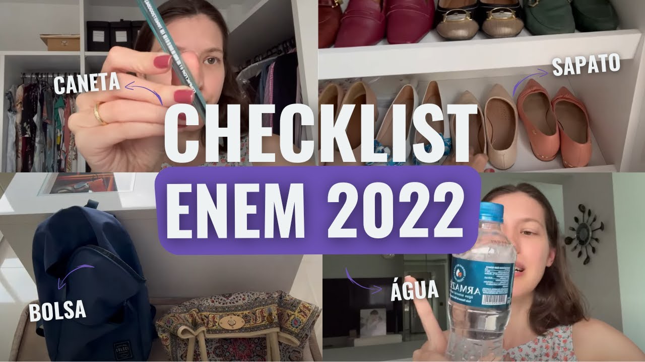 GRWM ENEM - Tudo o que você deve levar para a prova | Método Questiona