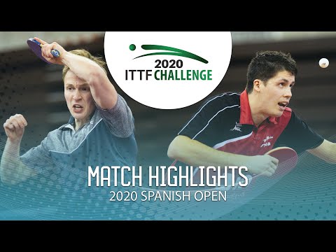 Benedikt Duda vs Benedek Olah | 2020 ITTF Spanish Open Highlights (1/2)