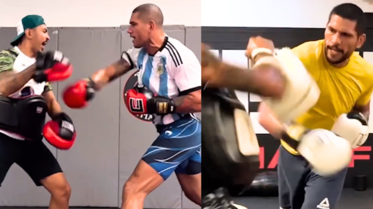 Alex Pereira's ELITE Pad Work | Most Satisfying Training Clips of All Time