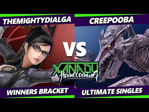 Xanadu Homecoming - Creepooba (Ridley) Vs. TheMightyDialga (Bayonetta) Smash Ultimate - SSBU
