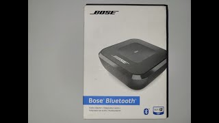 Bose Bluetooth Audio Adapter - Unboxing and Testing