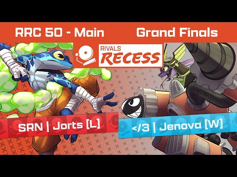 Rivals Recess 50 | Grand Finals - SRN | Jorts (Ranno) vs HB | Jenova (Elli)