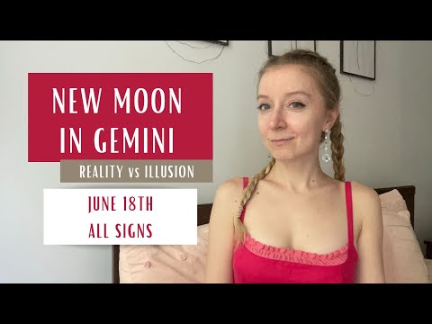 New Moon in Gemini - June 18th 2023 - Horoscopes